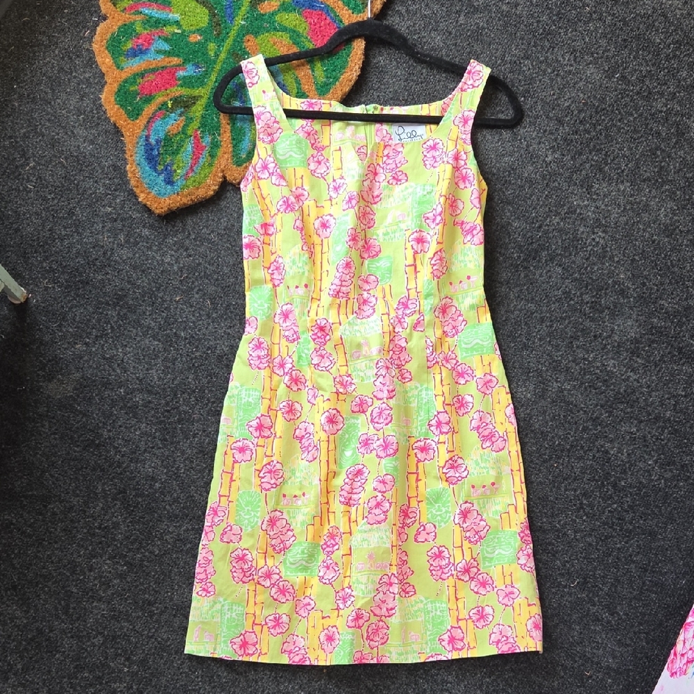 Lilly Pulitzer Mini Dress in Vibrant Floral
